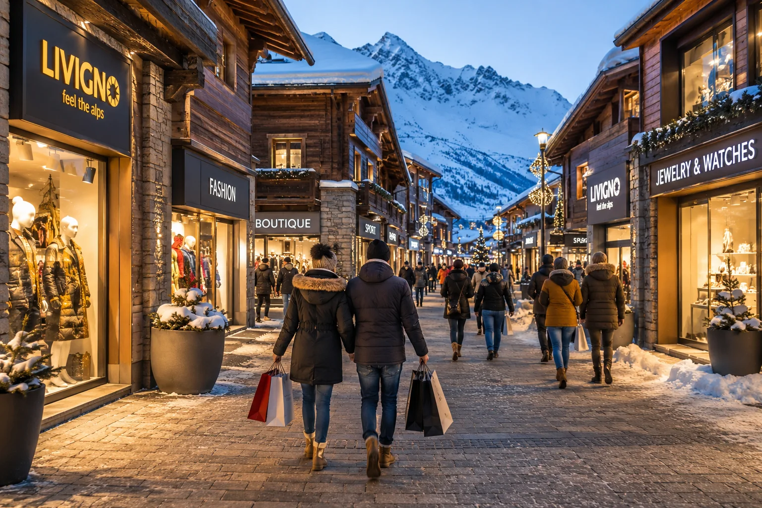 Zakupy w Livigno