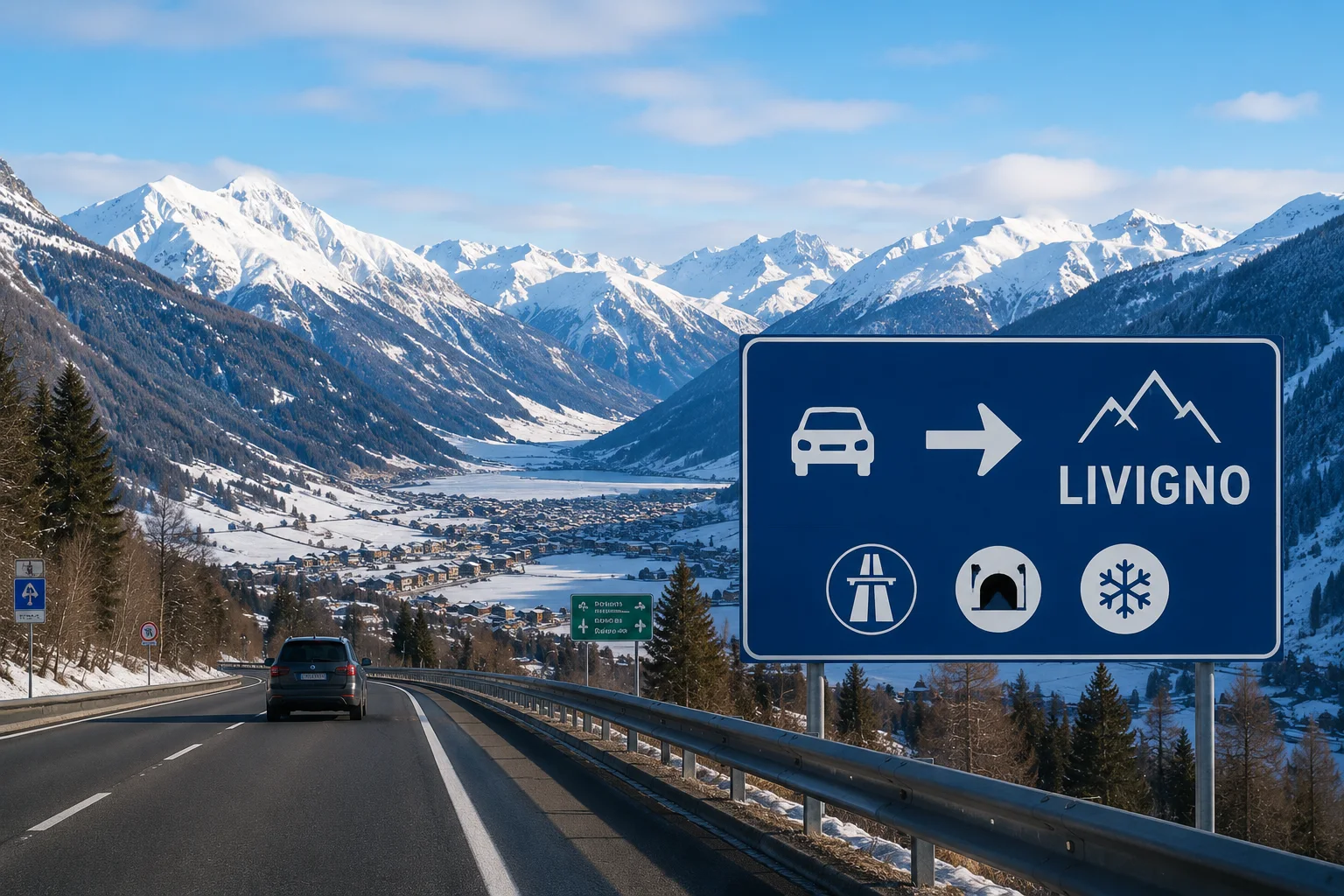 Jak dojechać samochodem do Livigno