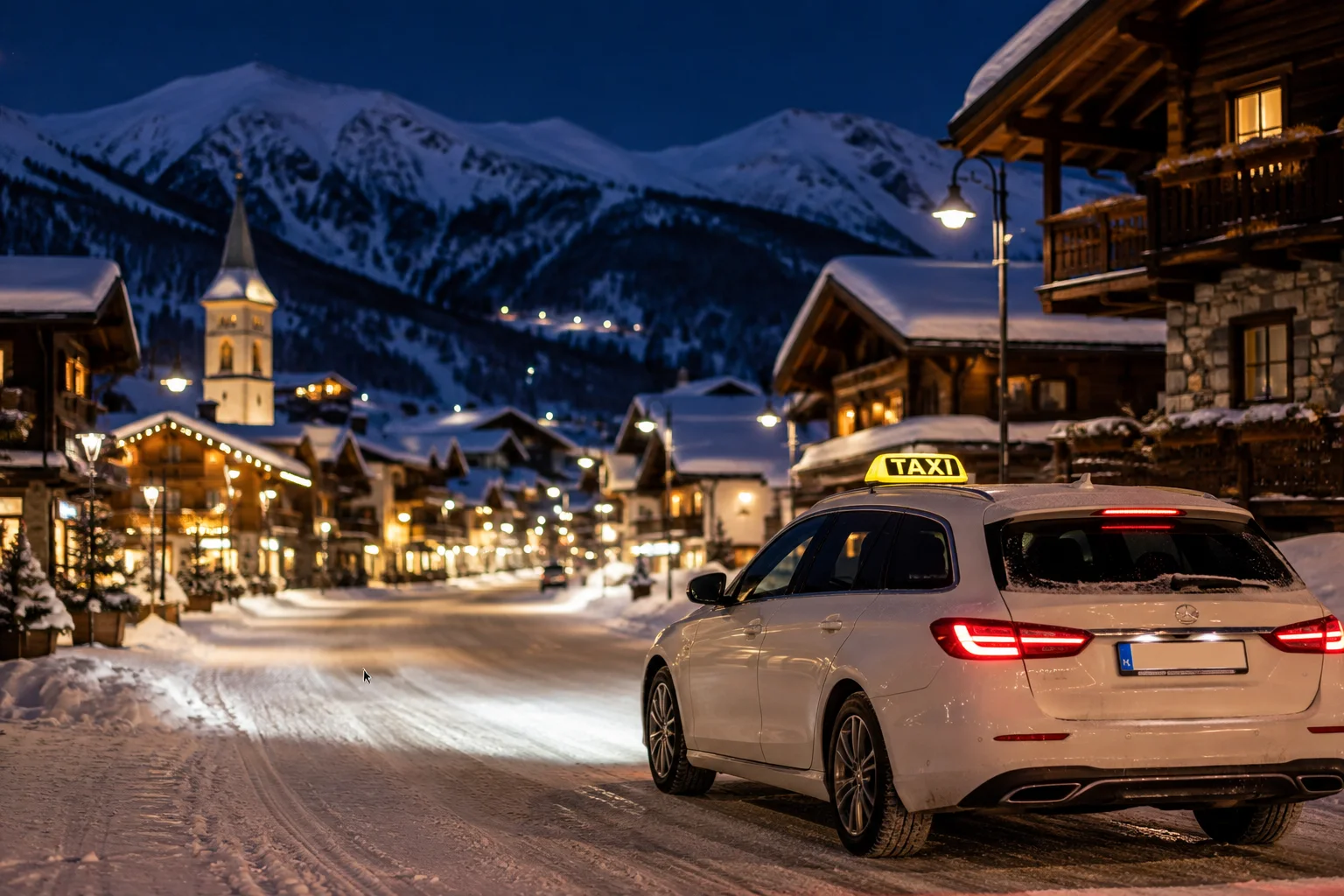 Taxi w Livigno