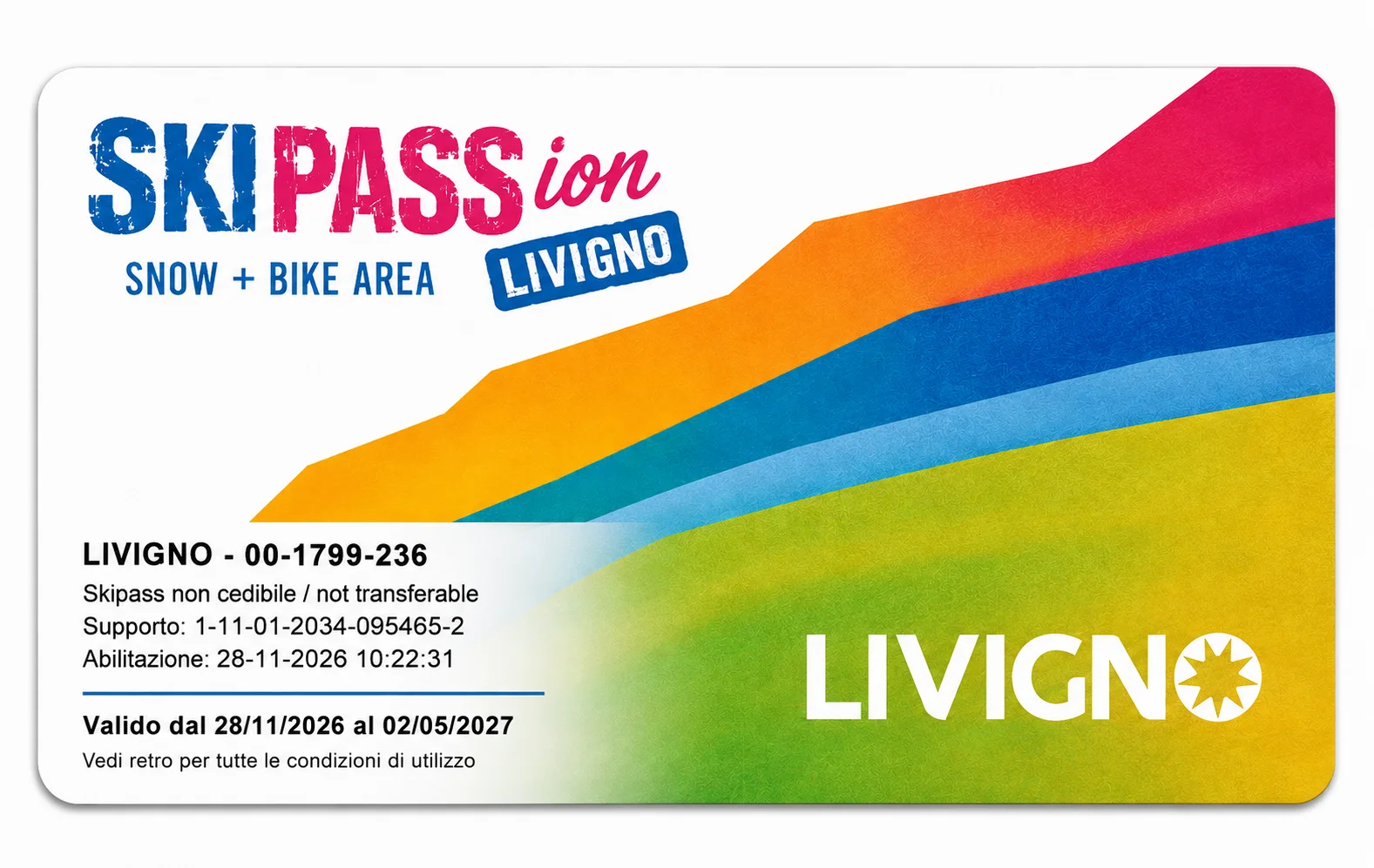 Skipass Livigno 2026/2027